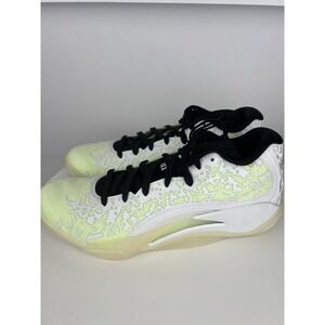 Nike Jordan Zion 3  No Guts Basketball Shoe 9 White/Black/Volt Green